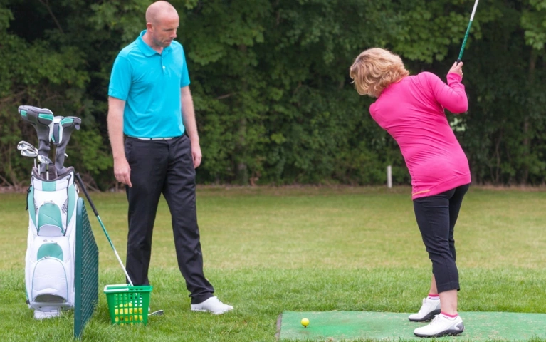 9 Hole Golf Lesson With a PGA Professional For Two